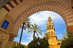 Bell tower cathedral City of Cordoba UNESCO World Heritage Site Province of Cordoba Andalusia Spain