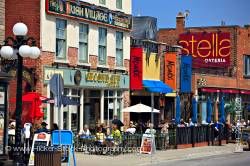 Cafe Restaurants Byward Market City of Ottowa Ontario Canada