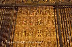 Golden High Altar Seville Cathedral La Giralda Santa Cruz District City of Sevilla