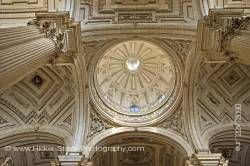 Dome interior of the Cathedral of Jaen Sagrario District City of Jaen Province of Jaen Andalusia