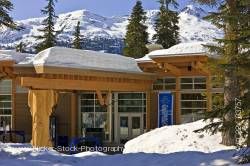 Day Lodge Whistler 2010 Olympic Park Nordic Sports Venue Callaghan Valley British Columbia Canada