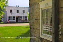 General Store From Beside Hochfeld House Mennonite Heritage Village Steinbach Manitoba Canada