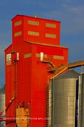 Grain elevator town of Morse Saskatchewan Canada