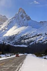 Icefield Parkway Hilda Peak Parker Ridge Trail Banff National Park Alberta Canada