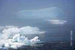 Iceberg Strait of Belle Isle Viking Trail Northern Peninsula Newfoundland Canada