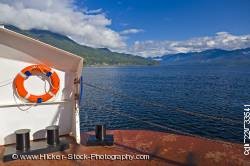 Osprey vehicle passenger ferry Kootenay Lake Balfour Kootenay Bay