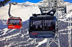 Peak 2 Peak Gondola Whistler Mountain Blackcomb Mountain British Columbia Canada