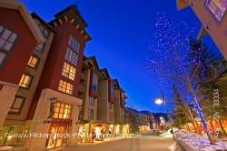 Village Stroll Dusk Whistler Village British Columbia Canada