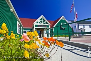 Stock photo of the Grenfell Historic Properties, Grenfell Interpretation Center, St. Anthony, Newfoundland, Canada.