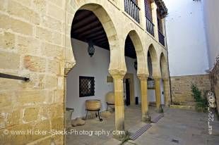 Stock photo of the Museo Arqueologico de Ubeda, Town of Ubeda - a UNESCO World Heritage Site, Province of Jaen, Andalusia (Andalucia), Spain, Europe.