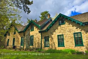 Stock photo of Woodside National Historic Site, the childhood home of prime minister William Lyon Mackenzie King, Kitchener, Ontario, Canada.
